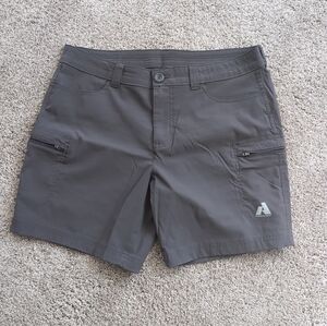 Women's Eddie Bauer First Ascent Dark Gray Hiking Shorts Sz. 10